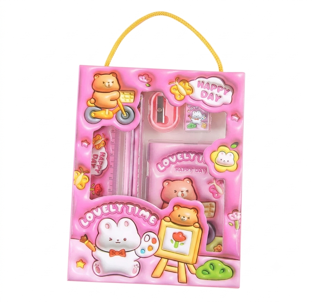 KIT DE PAPELERIA DIBUJITOS