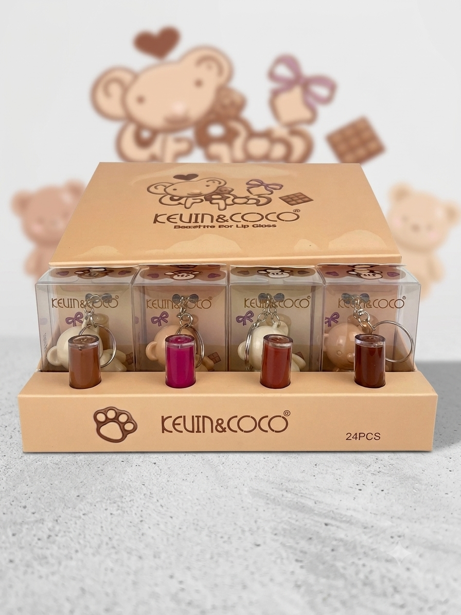 LIP GLOSS OSITO KEVIN Y COCO