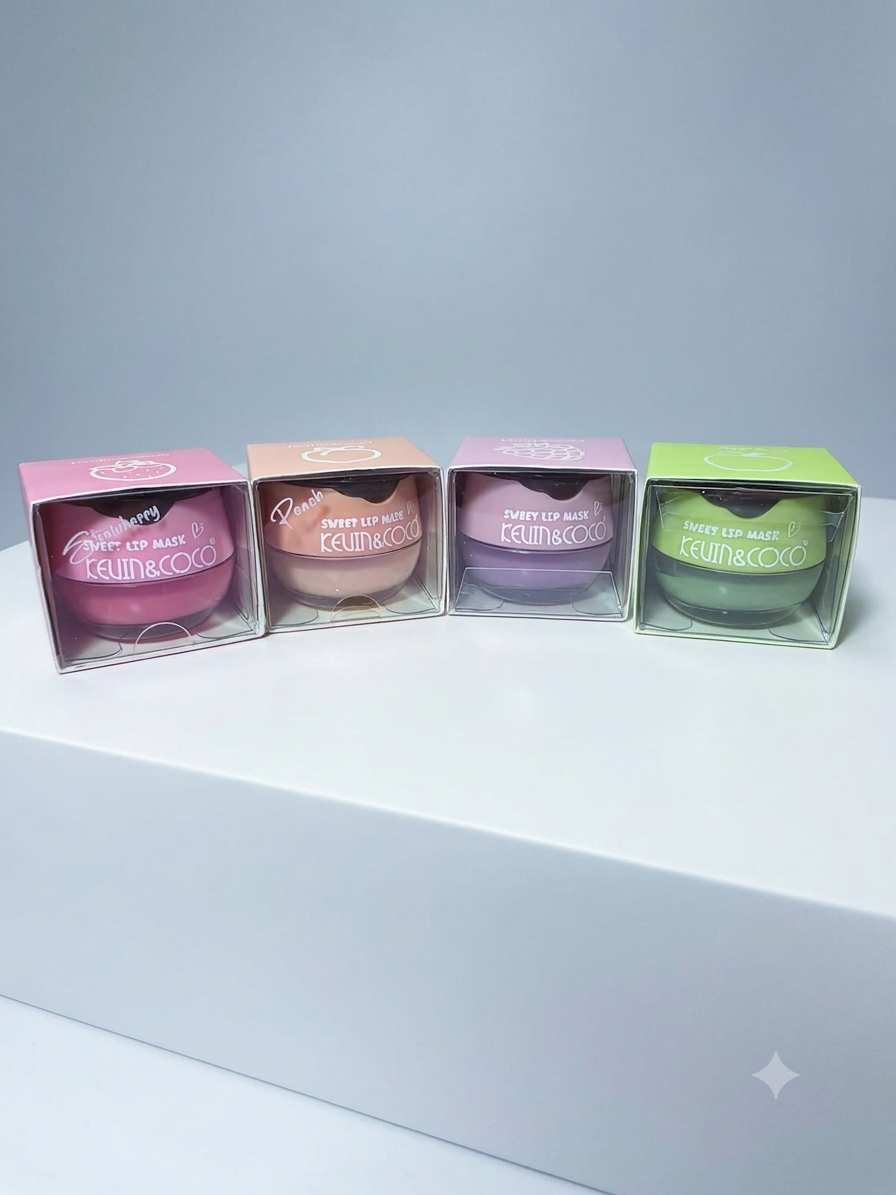MASCARILLA DE LABIOS KEVIN Y COCO