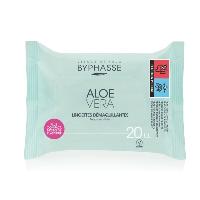 TOALLITAS DESMAQUILLANTES ALOE VERA