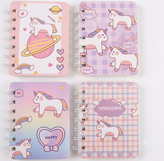 MINI LIBRETA UNICORNIO