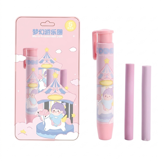 SET DE GOMA DE BORRAR BOLIGRAFO