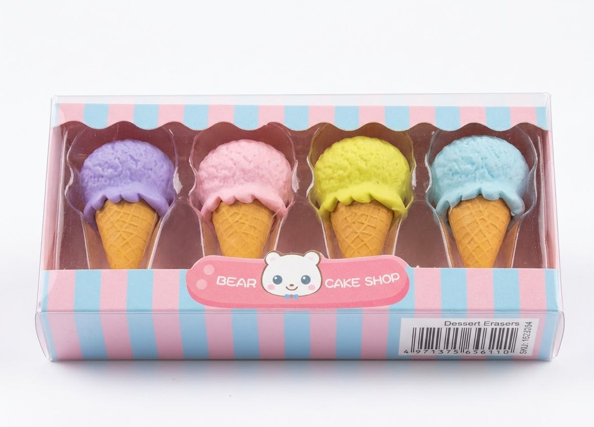 SET DE GOMAS CONO DE HELADO CAKE SHOP