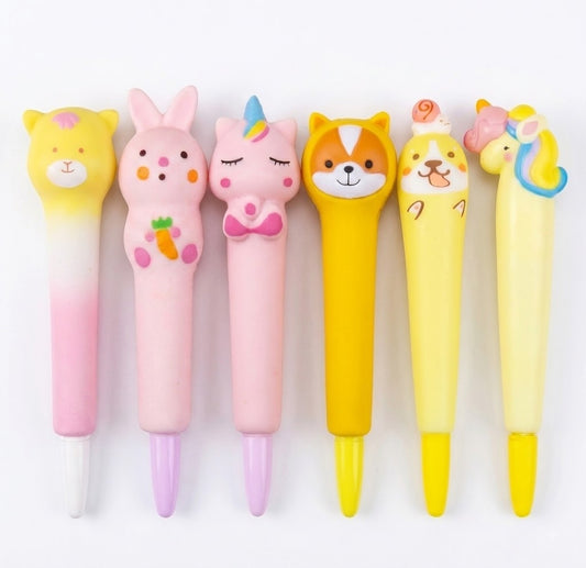 BOLIGRAFOS KAWAII SQUISHY