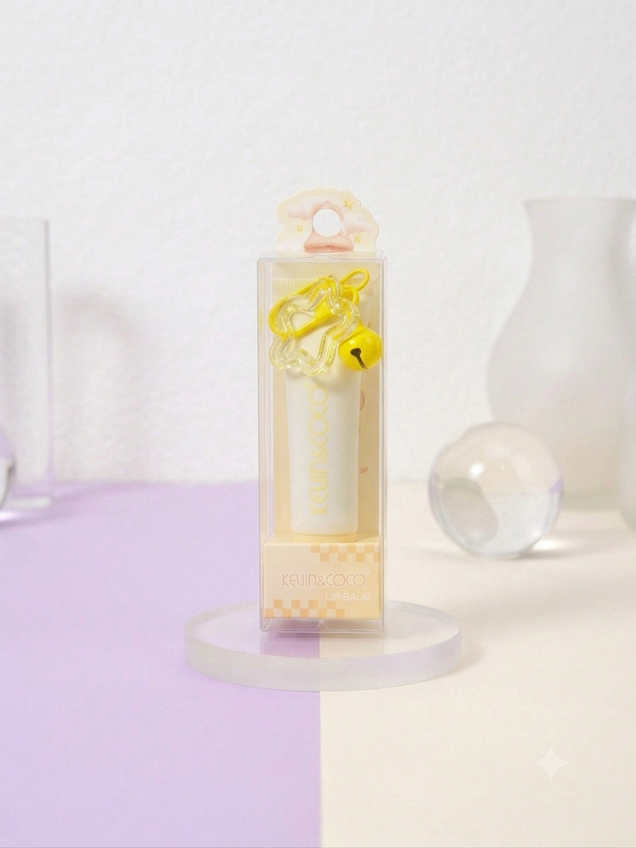 LIP BALM COLGANTE ESTRELLITA + CASCABEL