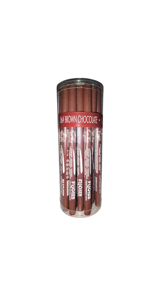 Lapiz labial brown chocolate waterproof 24h