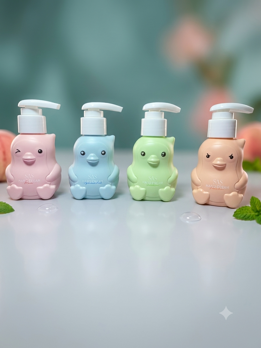 CREMA DE MANOS PINGÜINOS