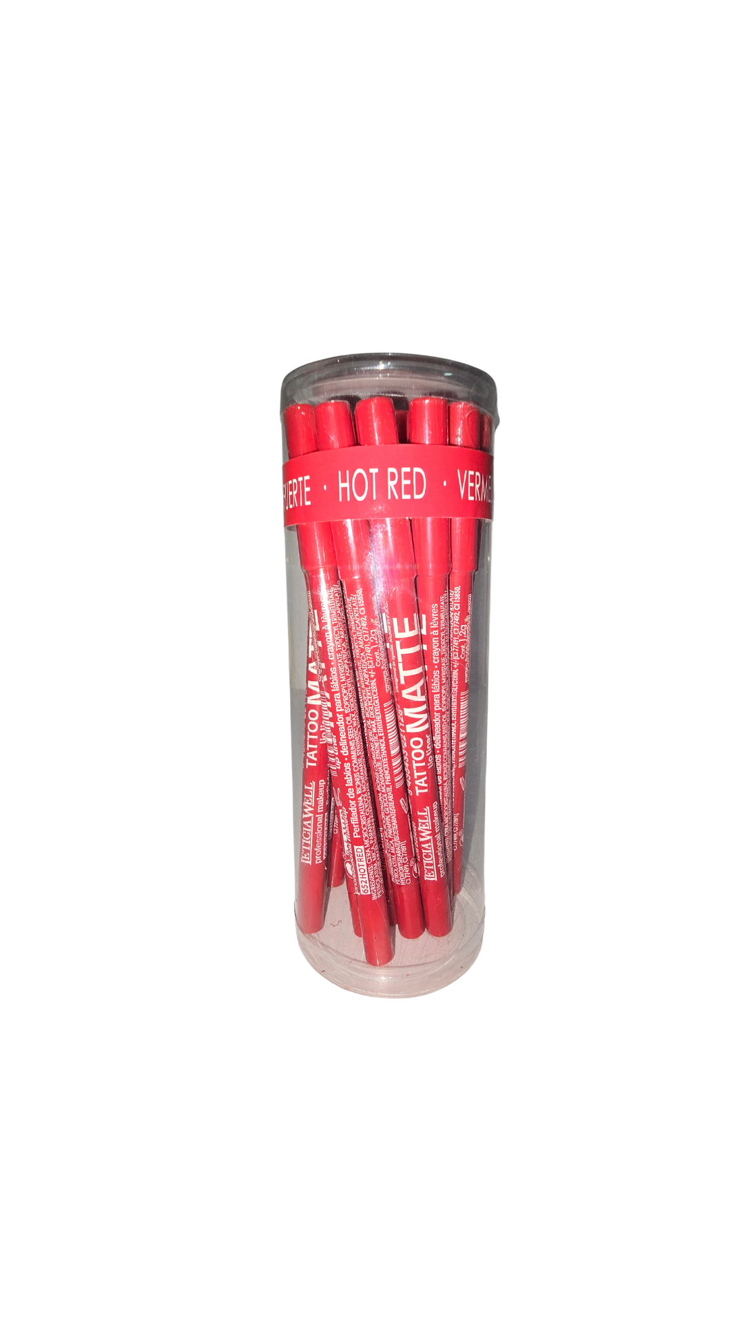 Lapiz labial Hot Red Leticia well