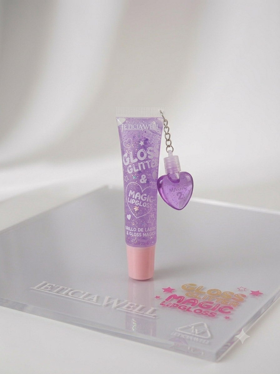 GLOSS GLITTER + MAGIC LIPGLOSS