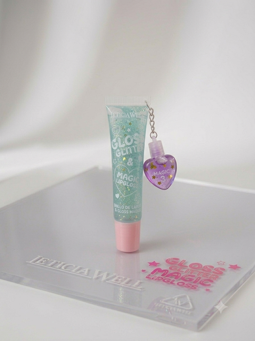 GLOSS GLITTER + MAGIC LIPGLOSS