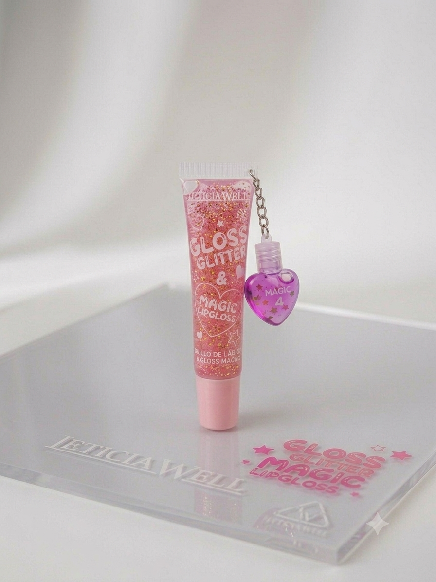 GLOSS GLITTER + MAGIC LIPGLOSS