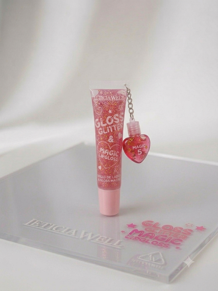 GLOSS GLITTER + MAGIC LIPGLOSS