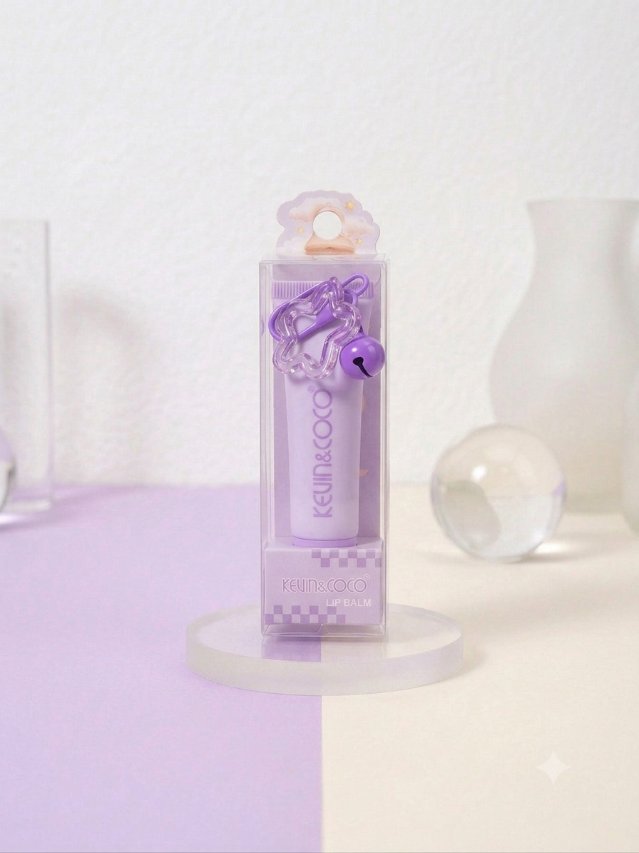 LIP BALM COLGANTE ESTRELLITA + CASCABEL